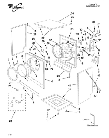 Cabinet and door parts