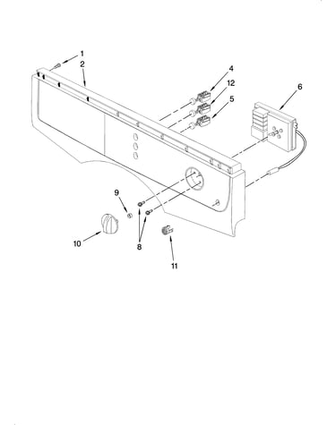 Control panel parts