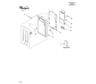 Whirlpool MH1150XMS1 control panel parts diagram