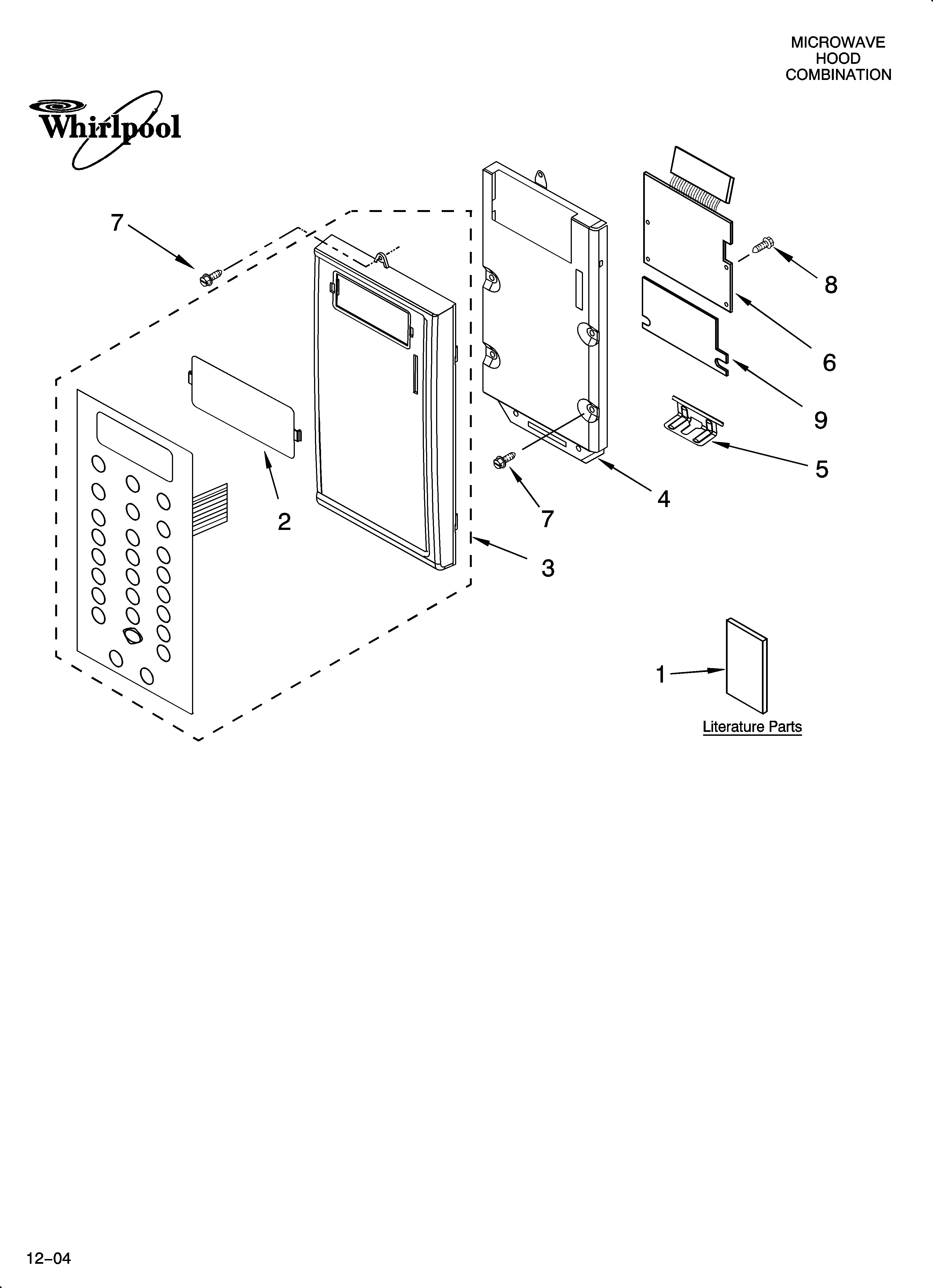 Control panel parts