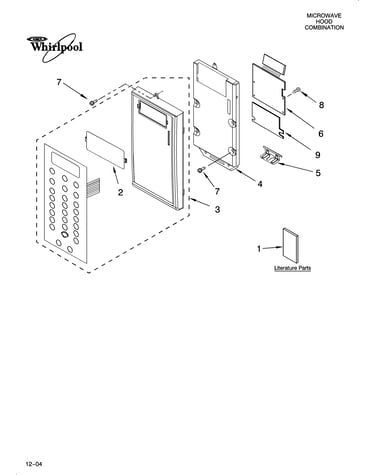 Control panel parts