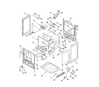 Whirlpool RF368LXPQ1 chassis parts diagram