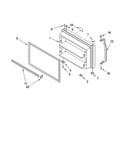Freezer door parts