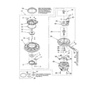Estate TUD6700PT0 pump and motor parts diagram