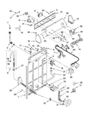 Controls and rear panel parts