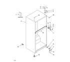 Whirlpool ET0WSRXML03 cabinet parts diagram