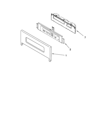 Control panel parts