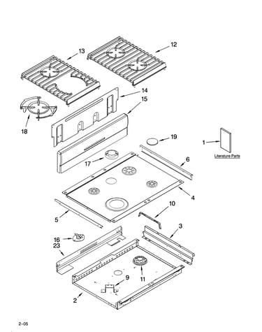 Cooktop parts