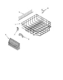 Lower rack parts