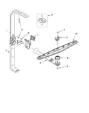 Upper wash and rinse parts