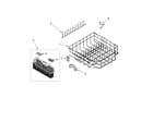 KitchenAid KUDK01ILBS2 lower rack parts diagram