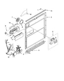 Door and latch parts
