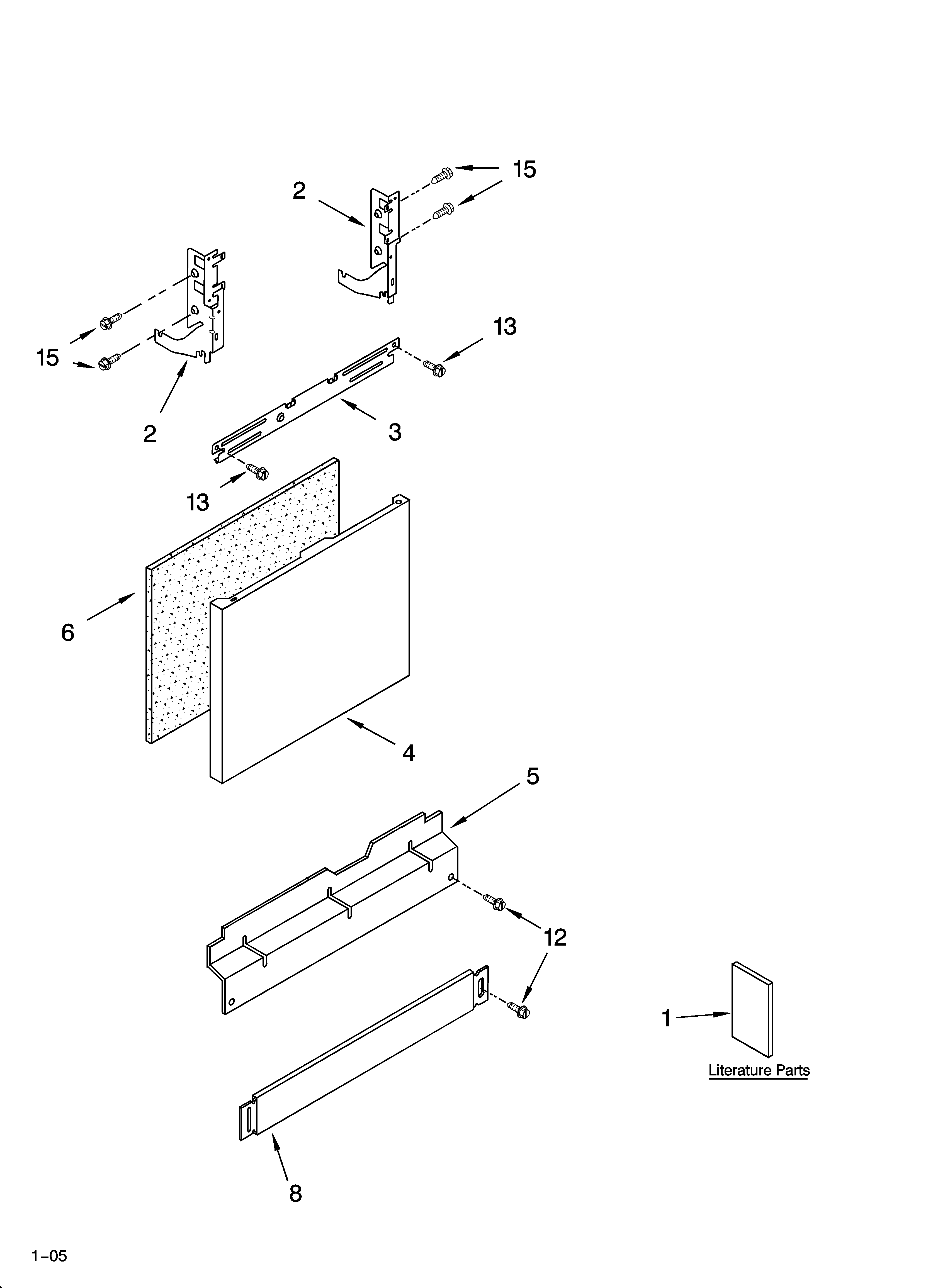 Door and panel parts