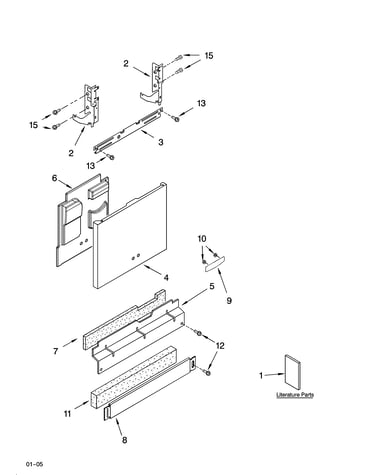 Door and panel parts