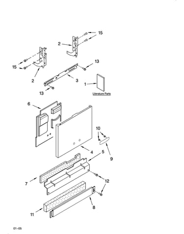 Door and panel parts