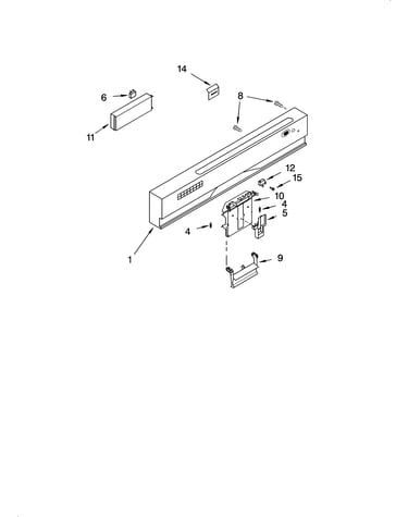Control panel parts
