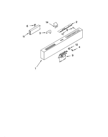 Control panel parts