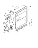 Door and latch parts