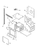 Upper oven parts