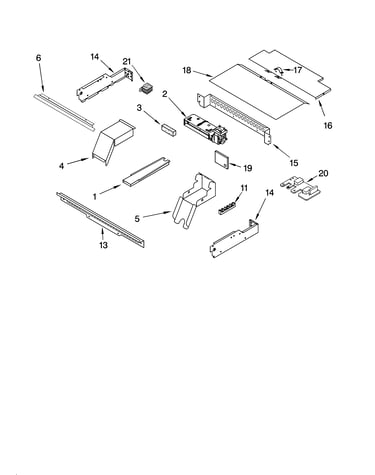Top venting parts, optional parts