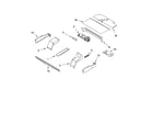 Whirlpool RBS275PDS17 top venting parts, optional parts diagram
