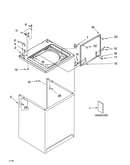 Top and cabinet parts