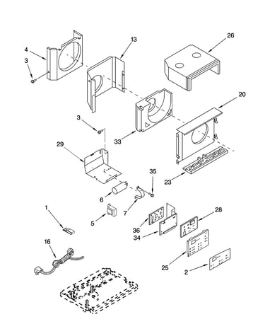 Air flow and control parts