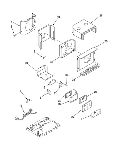 Air flow and control parts