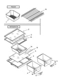 Shelf parts, optional parts