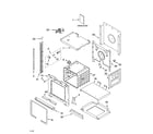 Whirlpool GBS277PDT12 oven parts diagram