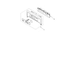Whirlpool GBS277PDQ12 control panel parts diagram