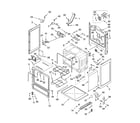 Whirlpool GERC4110PB1 chassis parts diagram