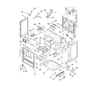 Whirlpool GERC4120PB1 chassis parts diagram