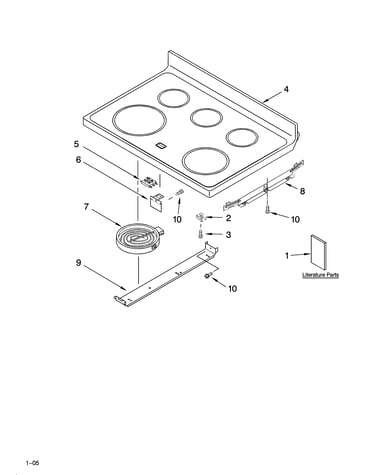 Cooktop parts
