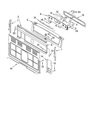 Control panel parts