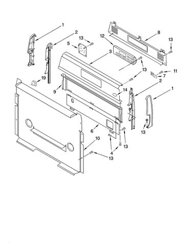 Control panel parts