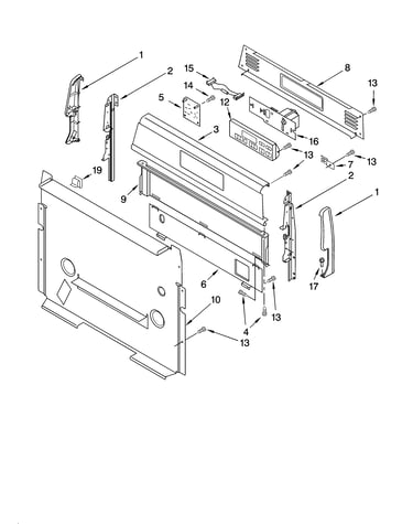 Control panel parts