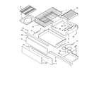 Whirlpool GS475LEMS2 drawer & broiler parts, optional parts (not included) diagram