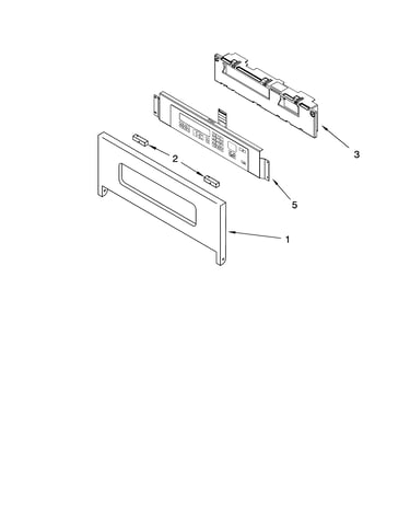 Control panel parts
