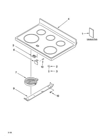 Cooktop parts
