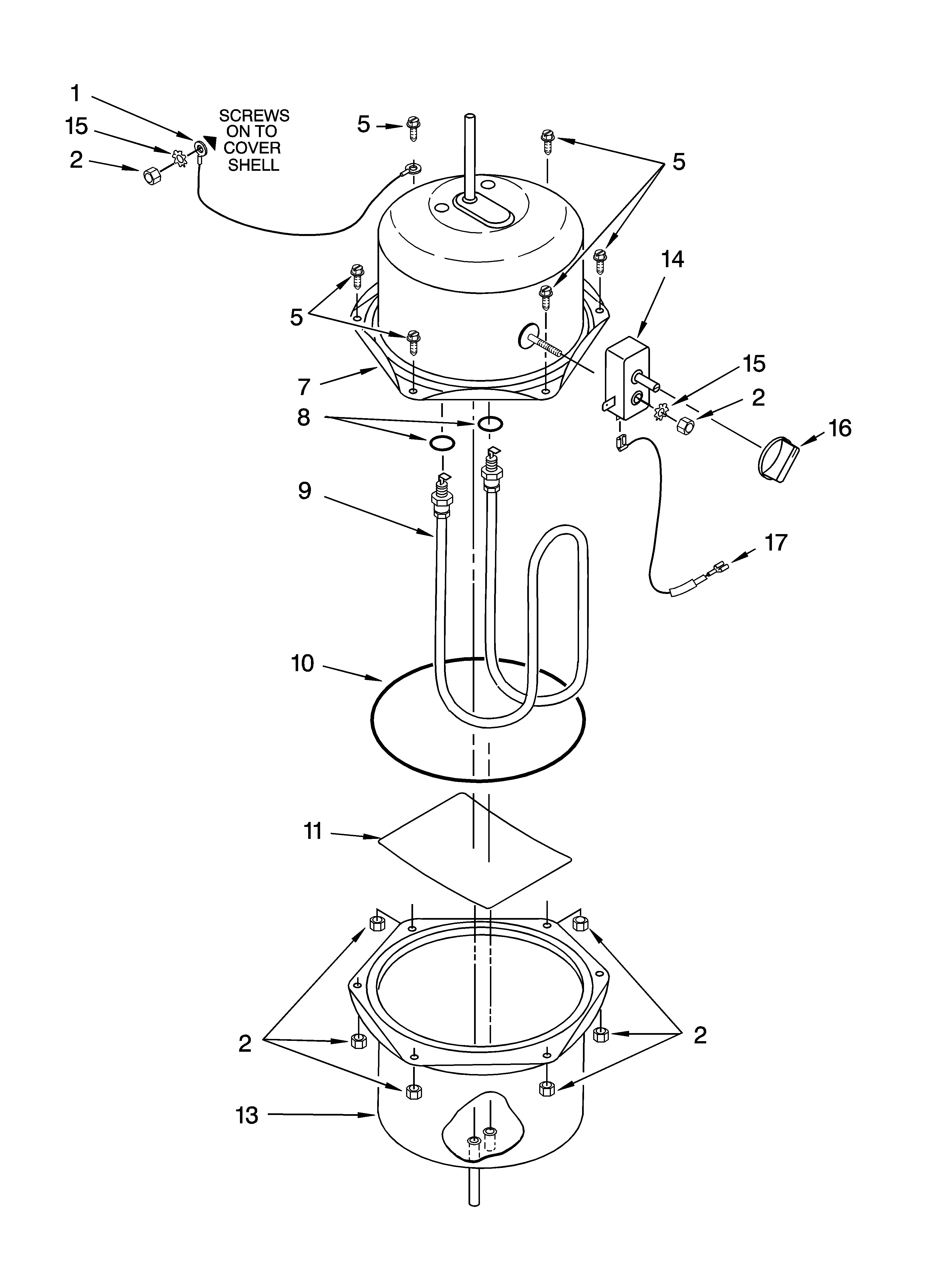 UPPER & LOWER TANK SHELL