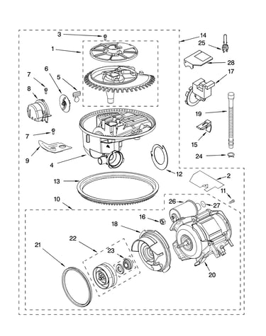 Pump and motor parts