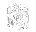 Whirlpool RF369LXPB1 chassis parts diagram