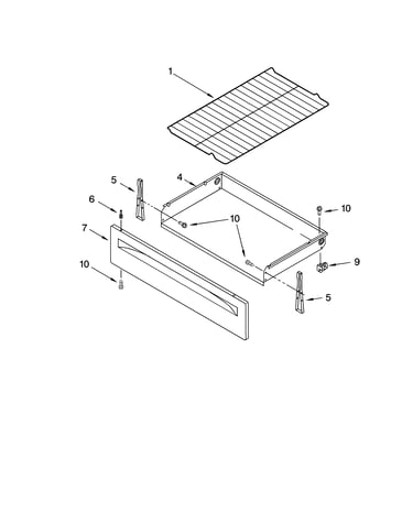 Drawer & broiler parts