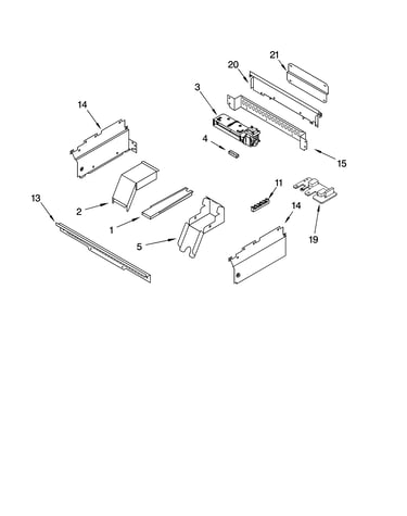Top venting parts