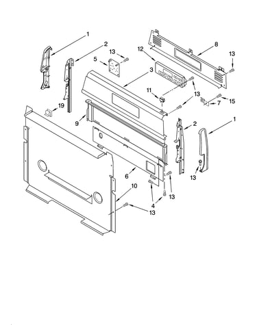 Control panel parts