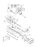 Motor and ice container parts