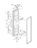 Freezer door parts