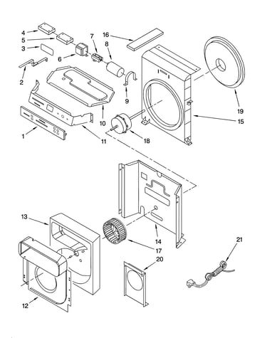 Air flow and control parts