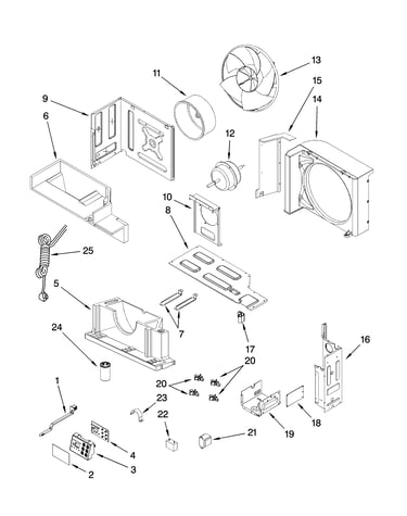 Air flow and control parts